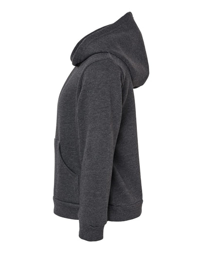 BELLA + CANVAS Toddler Sponge Fleece Pullover Hoodie 3719T #color_Dark Grey Heather