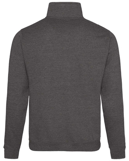 AWDis Unisex Sophomore Quarter-Zip Pullover JHA046 #color_Charcoal