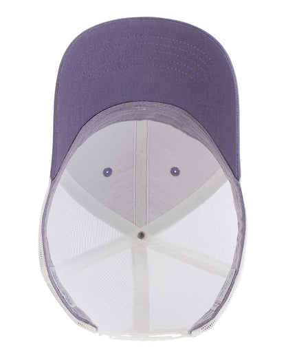 Infinity Her Women's Modern Trucker Cap CHARLIE #color_Violet/ White