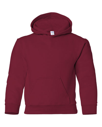 Gildan Heavy Blend™ Youth Hooded Sweatshirt 18500B #color_Cardinal Red