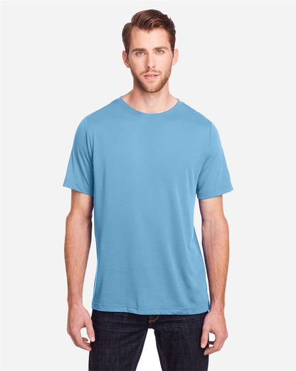 CORE365 Unisex Fusion ChromaSoft™ Performance T-Shirt CE111 #colormdl_Columbia Blue