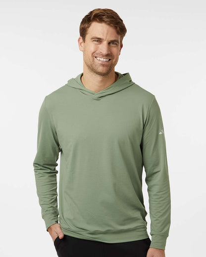 Adidas Men's Ultimate365 Elevated Pullover Hoodie A2009 #colormdl_Silver Green