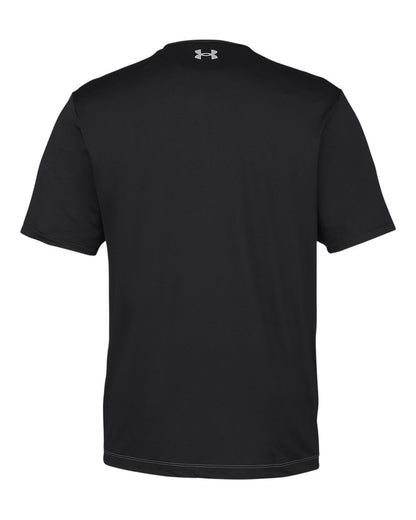 Under Armour Men's Performance 3.0 Colorblock Polo 1377375 #color_Steel/ Black/ Steel