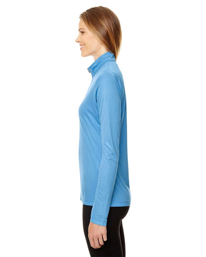 Team 365 Women's Zone Performance Quarter-Zip Pullover TT31W #colormdl_Sport Light Blue