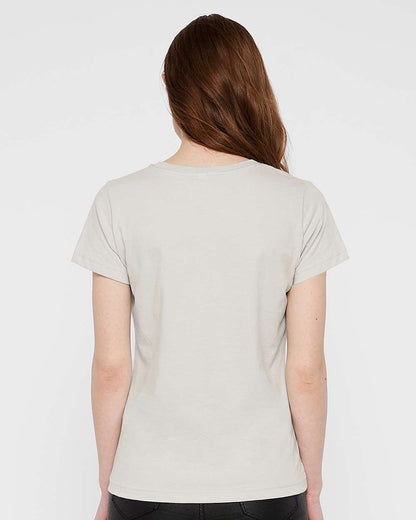 LAT Women's Fine Jersey Tee 3516 #colormdl_Porcelain