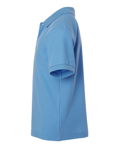 AllPro Youth Pique Polo 62800Y #color_Carolina Blue