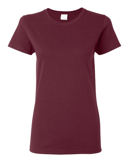 Gildan Women's Heavy Cotton™ T-Shirt 5000L #color_Maroon