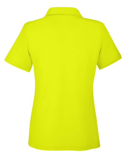 CORE365 Women's Fusion ChromaSoft™ Pique Polo CE112W #color_Safety Yellow
