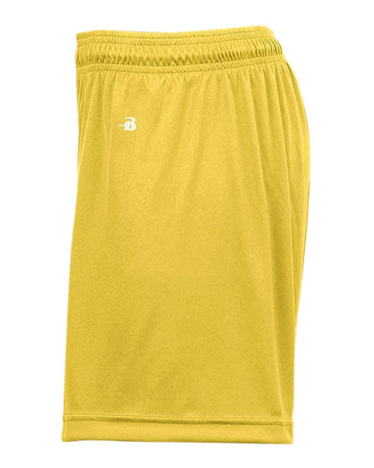 Badger Women's B-Core 5" Inseam Shorts 4116 #color_Gold