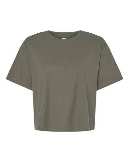 American Apparel Women's Fine Jersey Boxy Tee 102 #color_Lieutenant