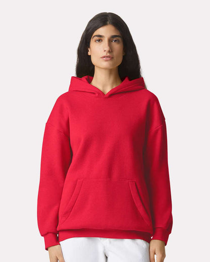 American Apparel ReFlex Fleece Hoodie RF498 #colormdl_Cardinal