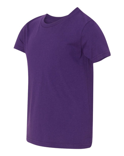 BELLA + CANVAS Youth Jersey Tee 3001Y #color_Team Purple