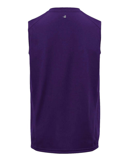 Badger Youth B-Core Sleeveless T-Shirt 2130 #color_Purple