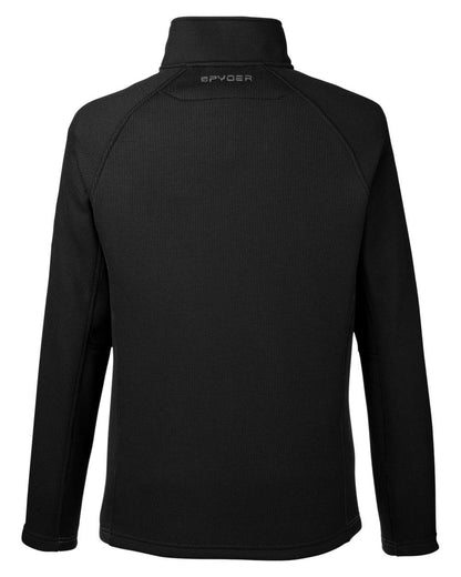 Spyder Men's Constant Half-Zip Pullover Sweater S16561 #color_Black