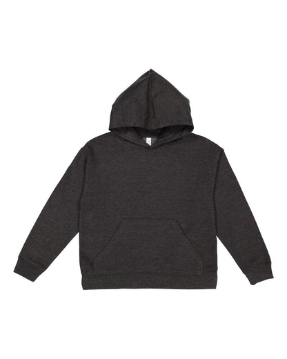 LAT Youth Fleece Hoodie Sweatshirt 2296 #color_Vintage Smoke
