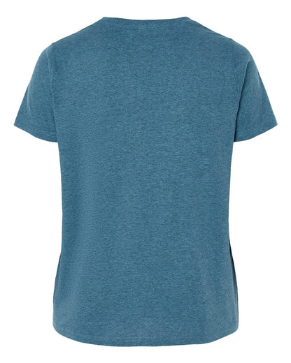 LAT Women's Curvy Collection Fine Jersey Tee 3816 #color_Bermuda Blackout