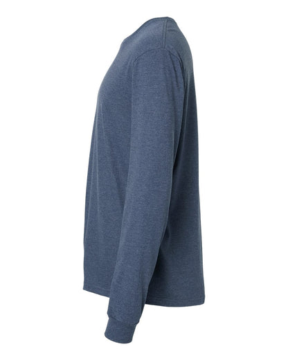 Gildan Softstyle® CVC Long Sleeve T-Shirt 67400 #color_Navy Mist