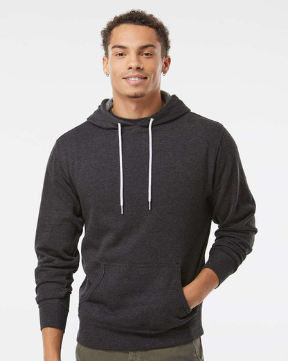 Independent Trading Co. Unisex Lightweight Hooded Sweatshirt AFX90UN #colormdl_Charcoal Heather