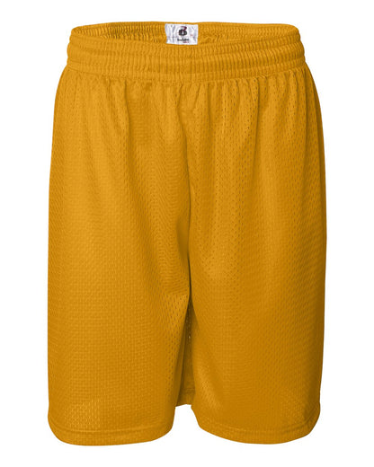 Badger Pro Mesh 9" Shorts 7209 #color_Gold