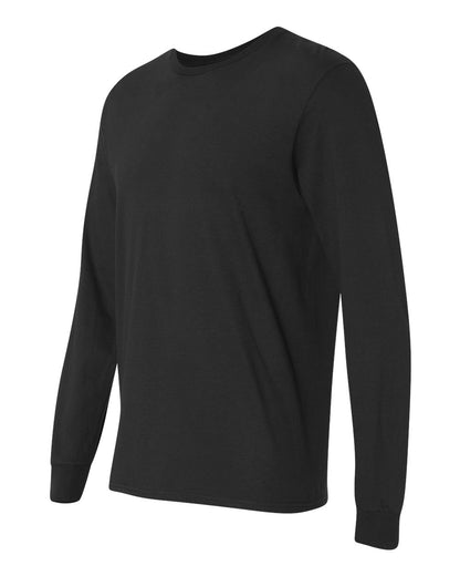 Fruit of the Loom Sofspun® Long Sleeve T-Shirt SFLR #color_Black