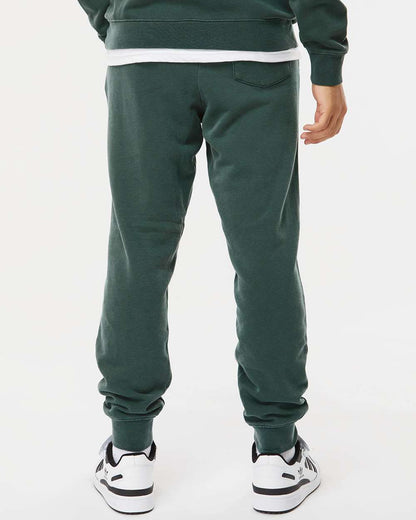 Independent Trading Co. Unisex Pigment-Dyed Fleece Sweatpants PRM50PTPD #colormdl_Pigment Alpine Green