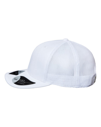 Atlantis Headwear Sustainable Trucker Cap BRYCE #color_White/ White