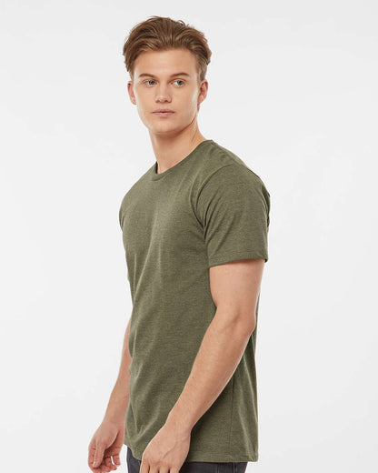 Tultex Premium Cotton Blend T-Shirt 541 #colormdl_Olive Heather