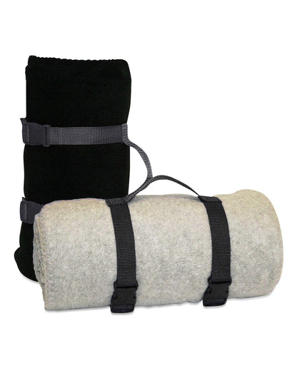 Alpine Fleece Blanket Strap 8820 #color_Black