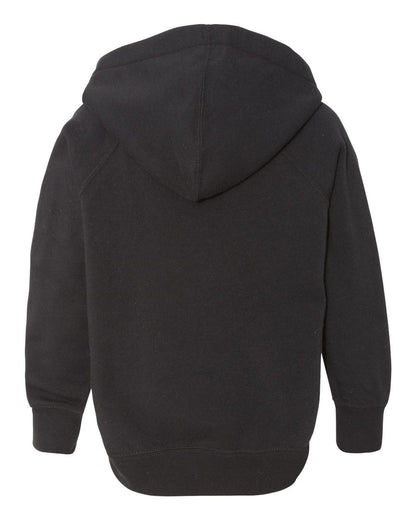 Independent Trading Co. Toddler Special Blend Hooded Raglan Sweatshirt PRM10TSB #color_Black