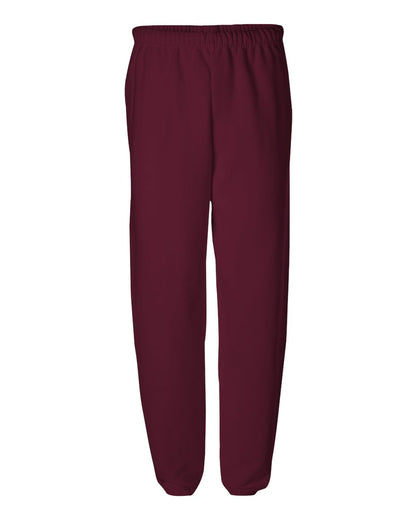 JERZEES Unisex NuBlend® Sweatpants 973MR #color_Maroon