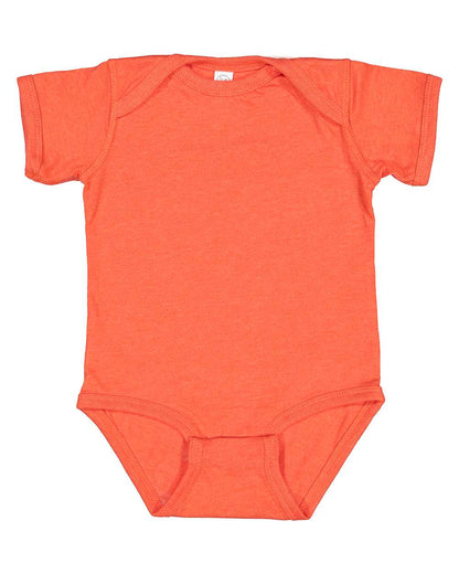 Rabbit Skins Infant Fine Jersey Bodysuit 4424 #color_Vintage Orange