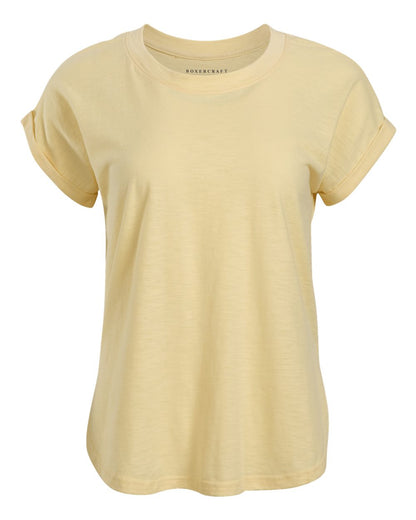 Boxercraft Women's Sweet T-Shirt BW2102 #color_Daffodil