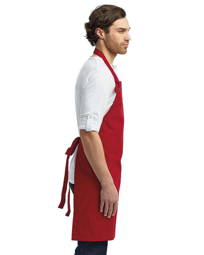 Artisan Collection by Reprime Calibre Heavy Cotton Canvas Bib Apron RP130 #colormdl_Red
