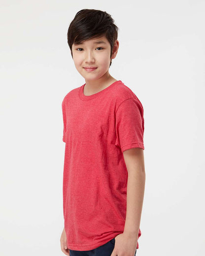 Tultex Youth Fine Jersey T-Shirt 235 #colormdl_Heather Red