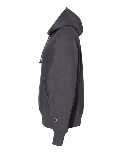 Champion Unisex Reverse Weave® Hooded Sweatshirt S101 #color_Charcoal Heather