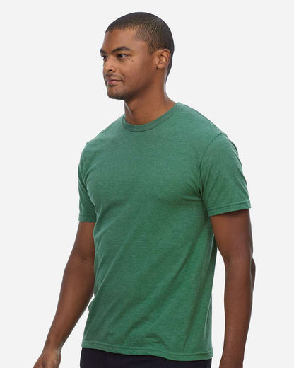 Threadfast Apparel Unisex Epic CVC T-Shirt T1001 #colormdl_Heather Kelly Green