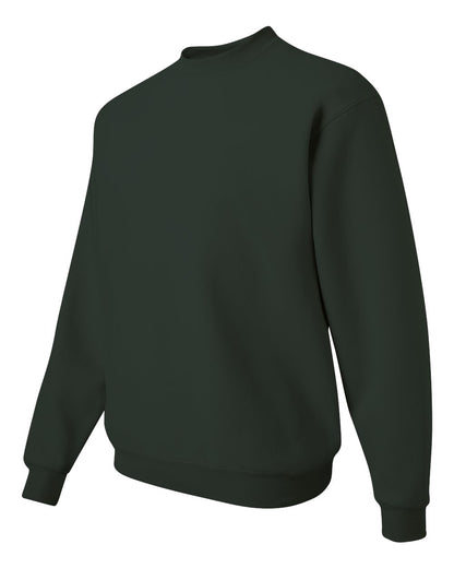 JERZEES Unisex Super Sweats NuBlend® Crewneck Sweatshirt 4662MR #color_Forest Green