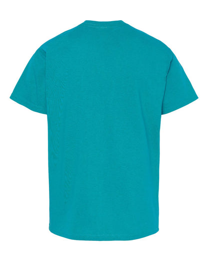 Hanes Essential-T Youth T-Shirt 5480 #color_Athletic Teal