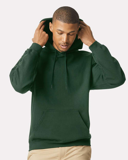 Gildan Softstyle® Midweight Hooded Sweatshirt SF500 #colormdl_Forest Green