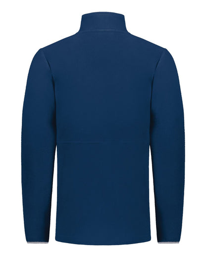 Augusta Sportswear Eco Revive™ Women's Polar Fleece Quarter-Zip Pullover 6857 #color_Navy