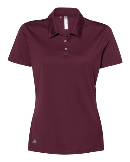 Adidas Women's Performance Polo A231 #color_Maroon