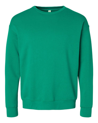 BELLA + CANVAS Unisex Sponge Fleece Drop Shoulder Crewneck Sweatshirt 3945 #color_Kelly