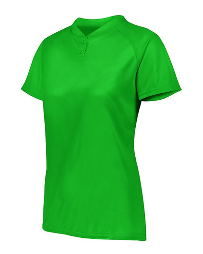 Augusta Sportswear Women's Attain Two-Button Jersey 1567 #color_Kelly