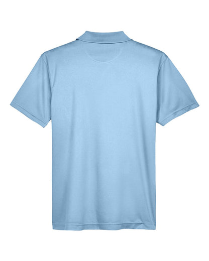 Harriton Men's Polyester Jersey Polo M315 #color_Light Blue