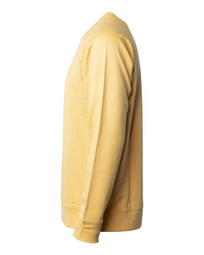 Independent Trading Co. Unisex Icon Lightweight Loopback Terry Crewneck Sweatshirt SS1000C #color_Harvest Gold