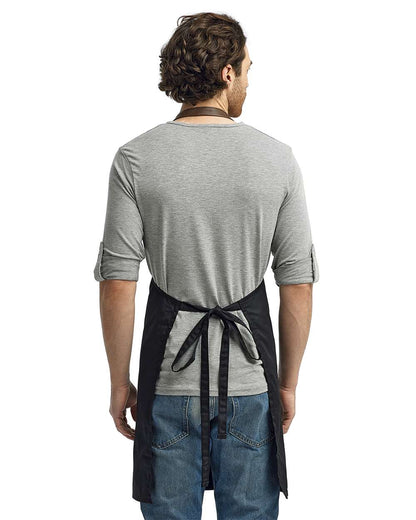 Artisan Collection by Reprime Espresso Bib Apron RP123 #colormdl_Black/ Brown