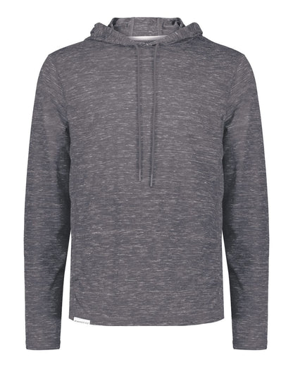 Holloway Men's Eco Revive™ Monterey Hooded Sweatshirt 222745 #color_Carbon Heather