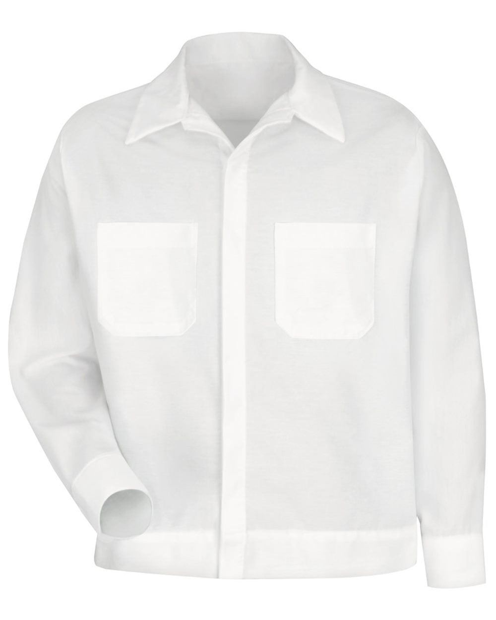 Red Kap Men's Button-Front Shirt Jacket SP35