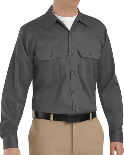 Red Kap Men's Deluxe Heavyweight Cotton Shirt SC70 Red Kap Men's Deluxe Heavyweight Cotton Shirt SC70