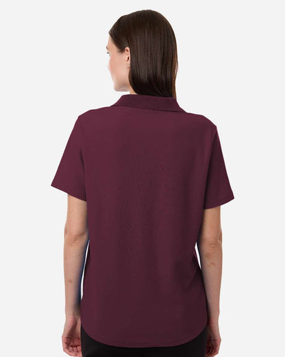 CORE365 Women's Resolve CVC Performance Pique Polo CE106W #colormdl_Burgundy